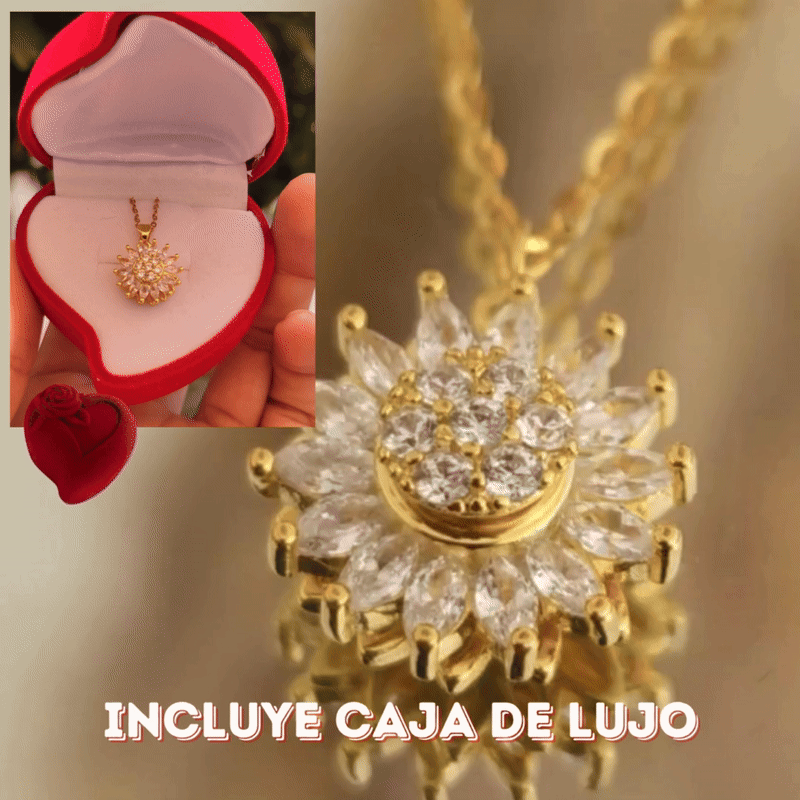 Miniatura 5 de Collar Girasol Giratorio +CAJALUJO